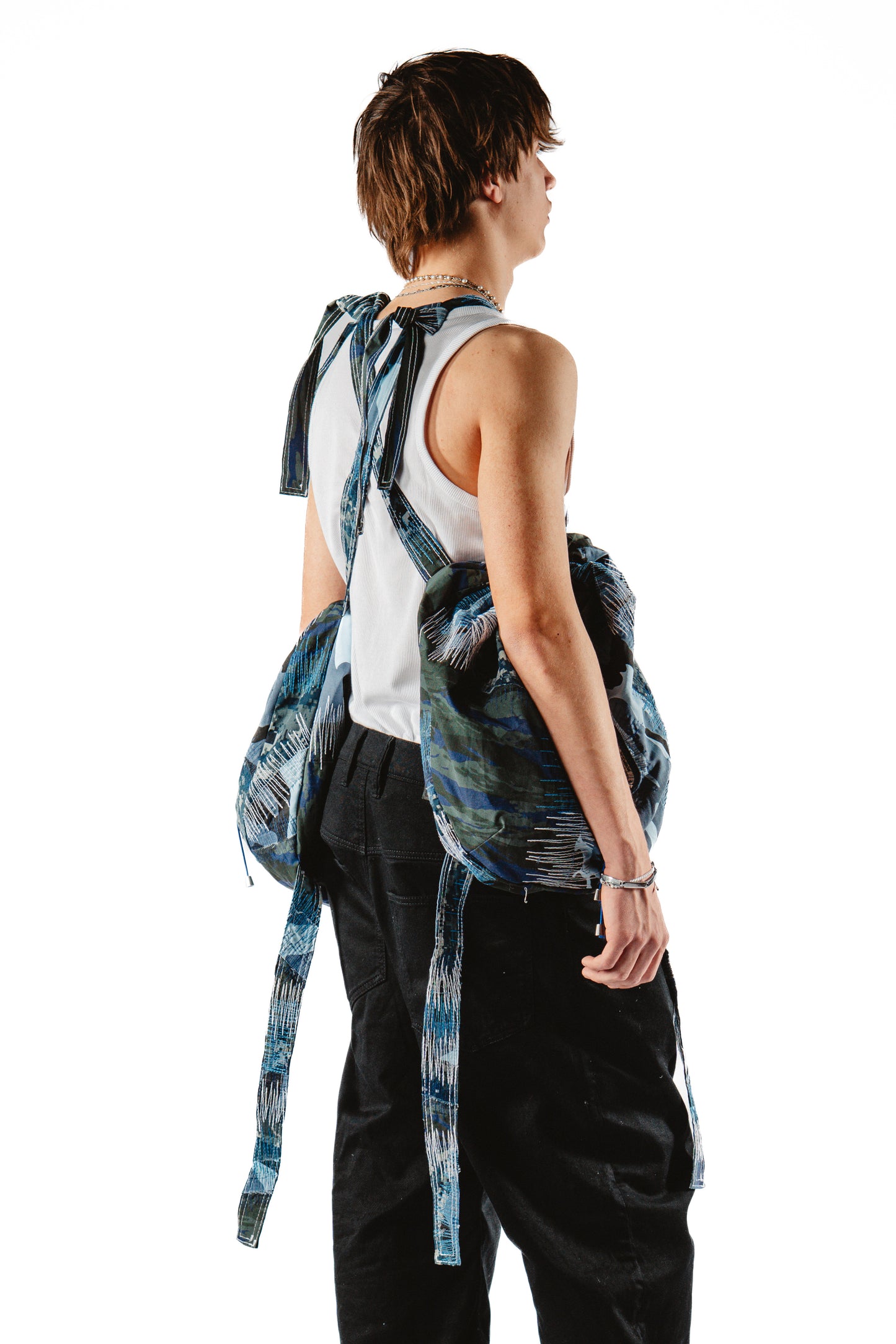 CAMO DARNING MILITARY BAGS