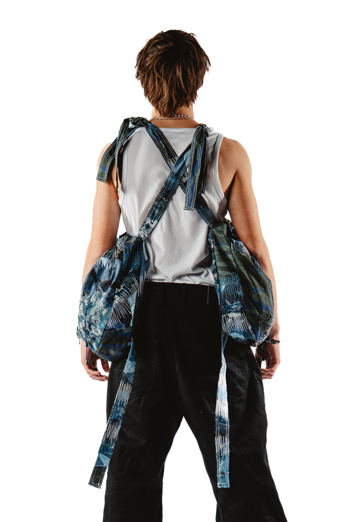 CAMO DARNING MILITARY BAGS