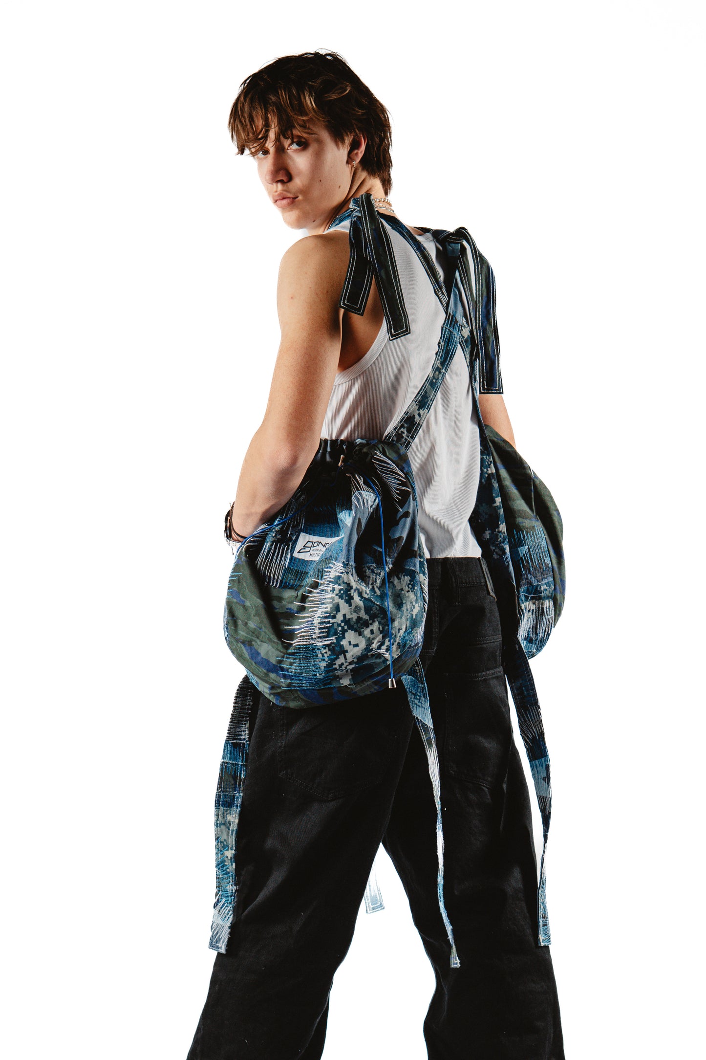 CAMO DARNING MILITARY BAGS
