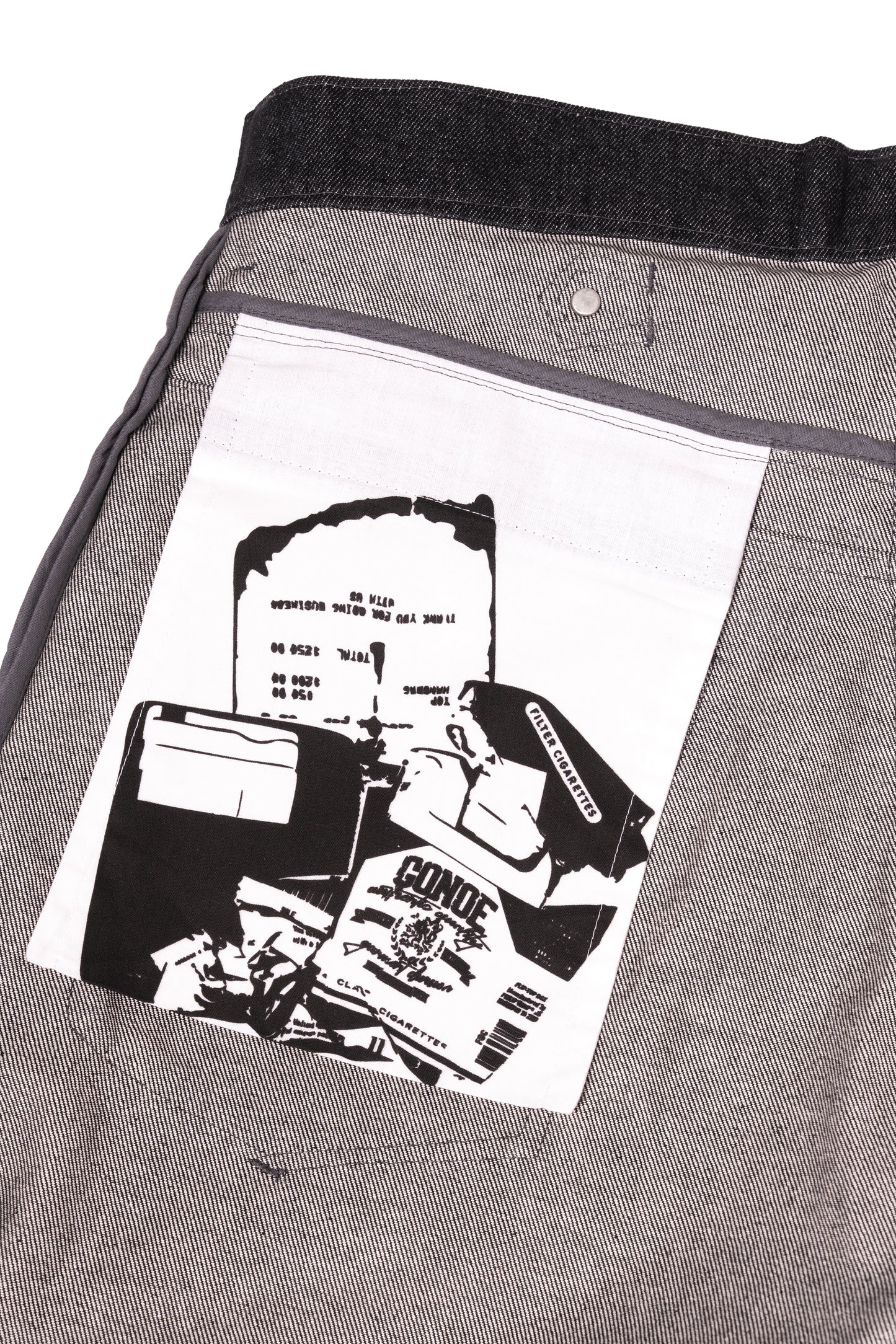 UNISEX FLARE GREY JEAN