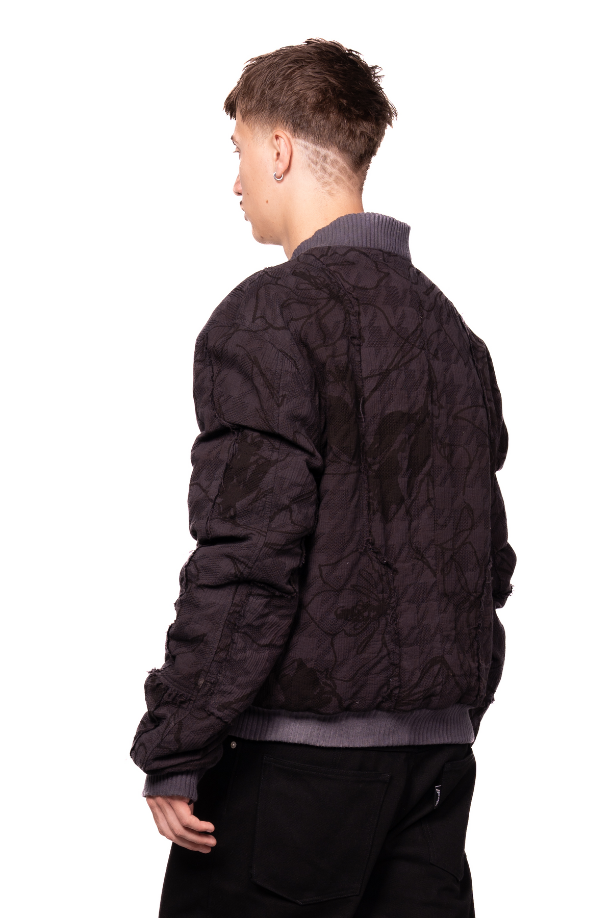 FLORAL BOMBER JACKET