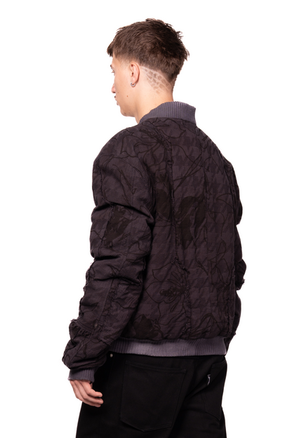 FLORAL BOMBER JACKET