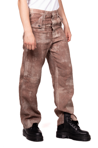 UNISEX PAINTED TROUSERS