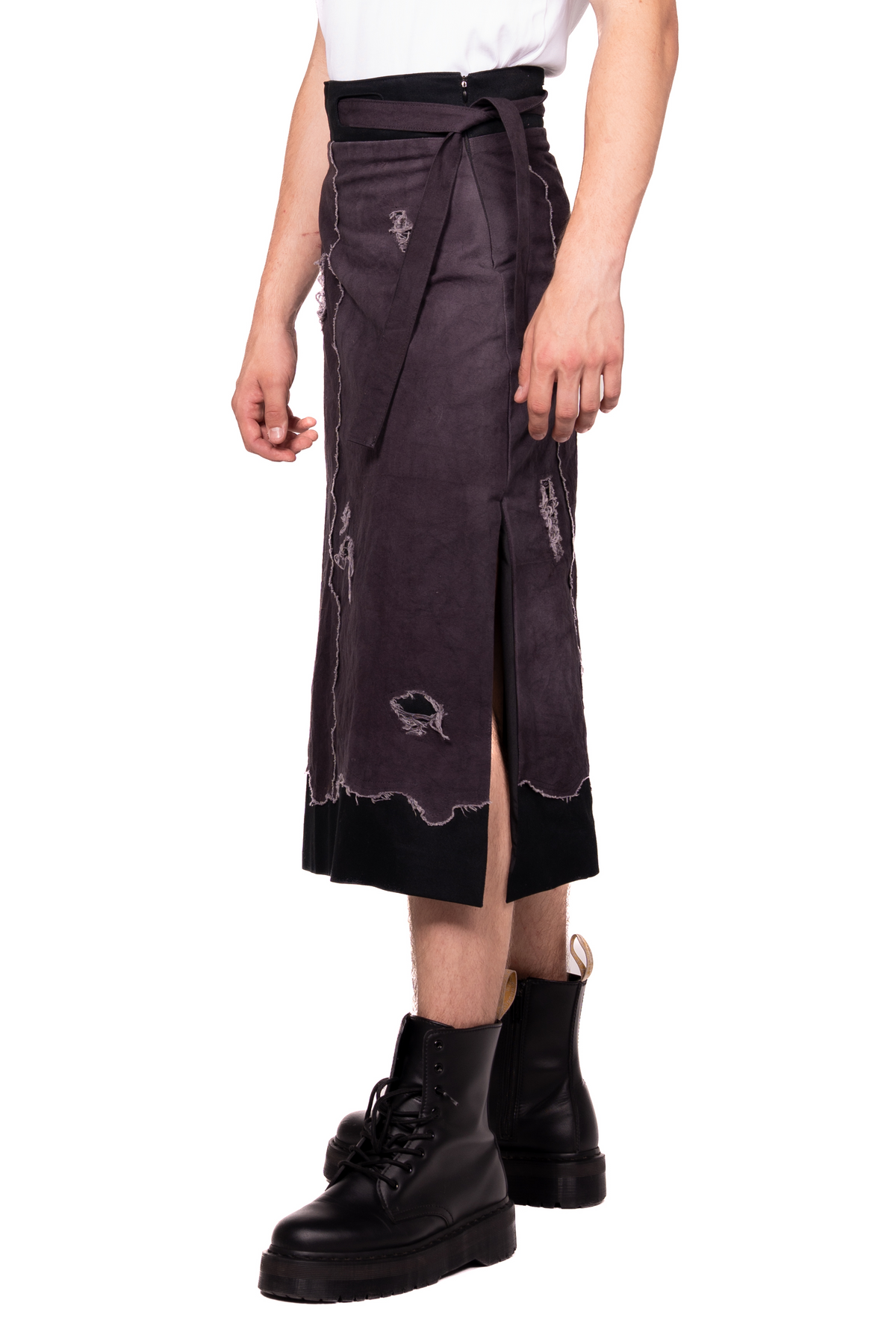 UNISEX DISTRESSED SKIRT