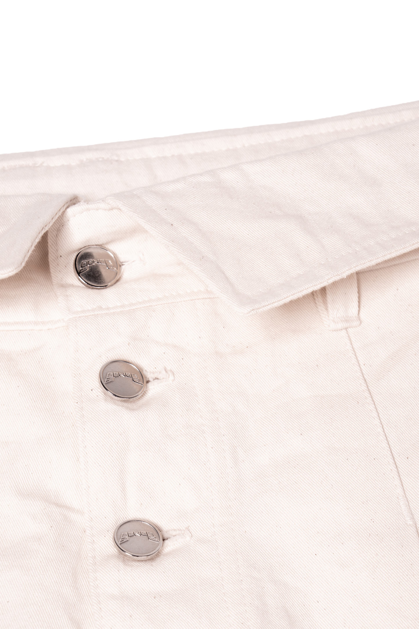 UNISEX COLLAR RAW SHORTS