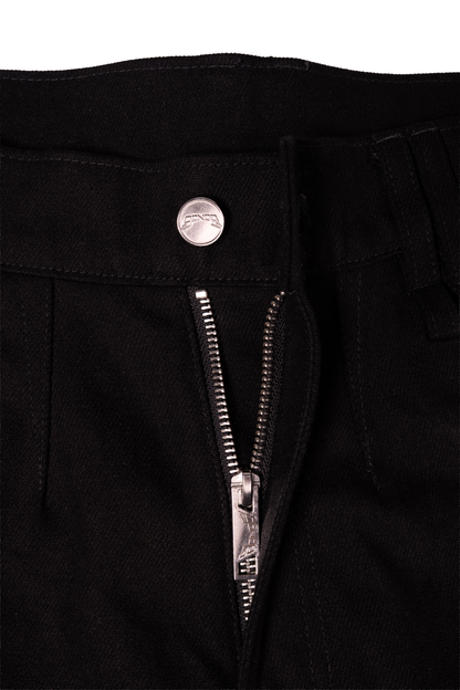 UNISEX FLARE BLACK JEAN