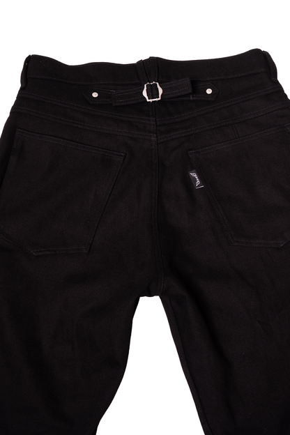 UNISEX FLARE BLACK JEAN