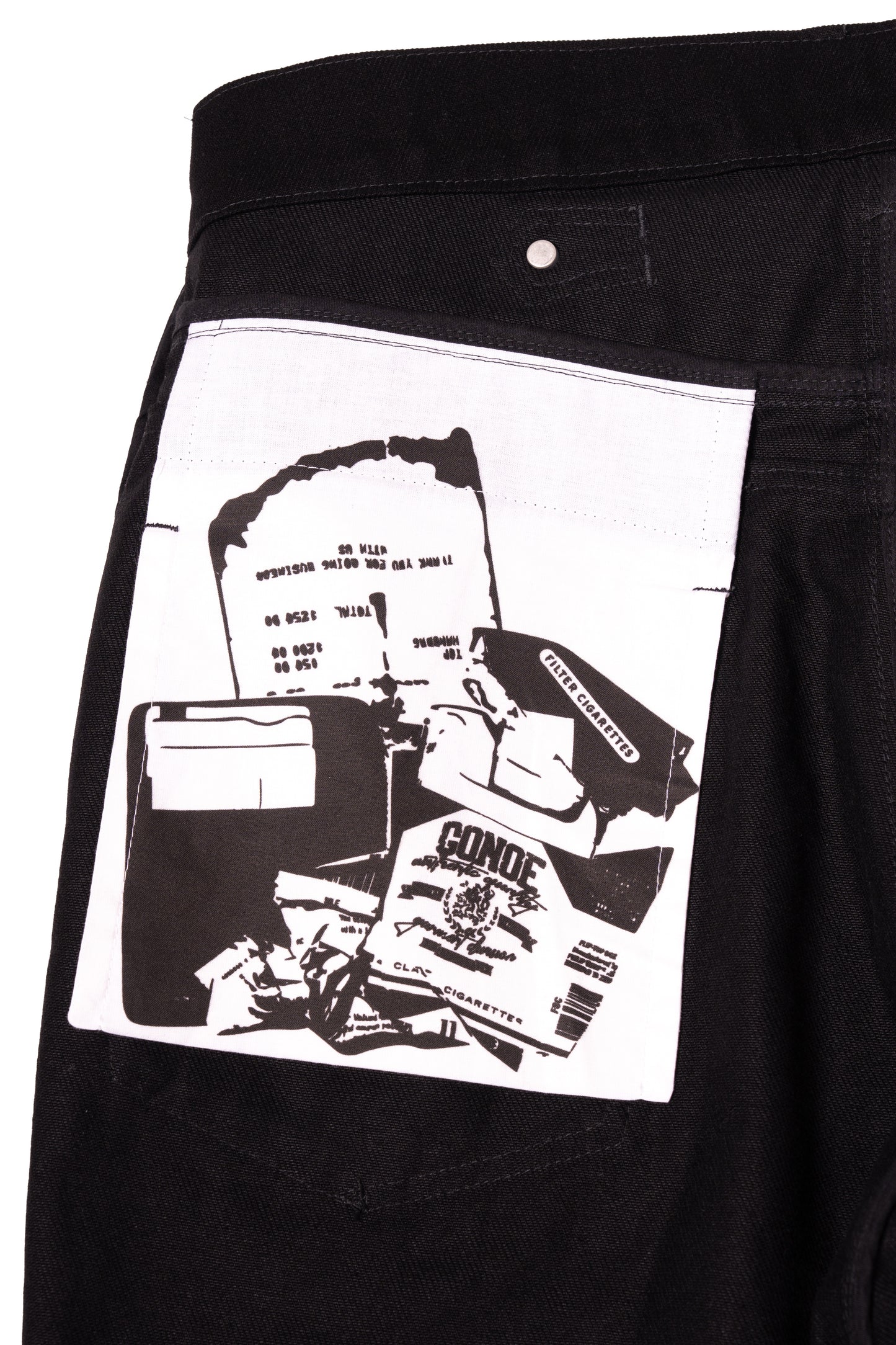UNISEX FLARE BLACK JEAN