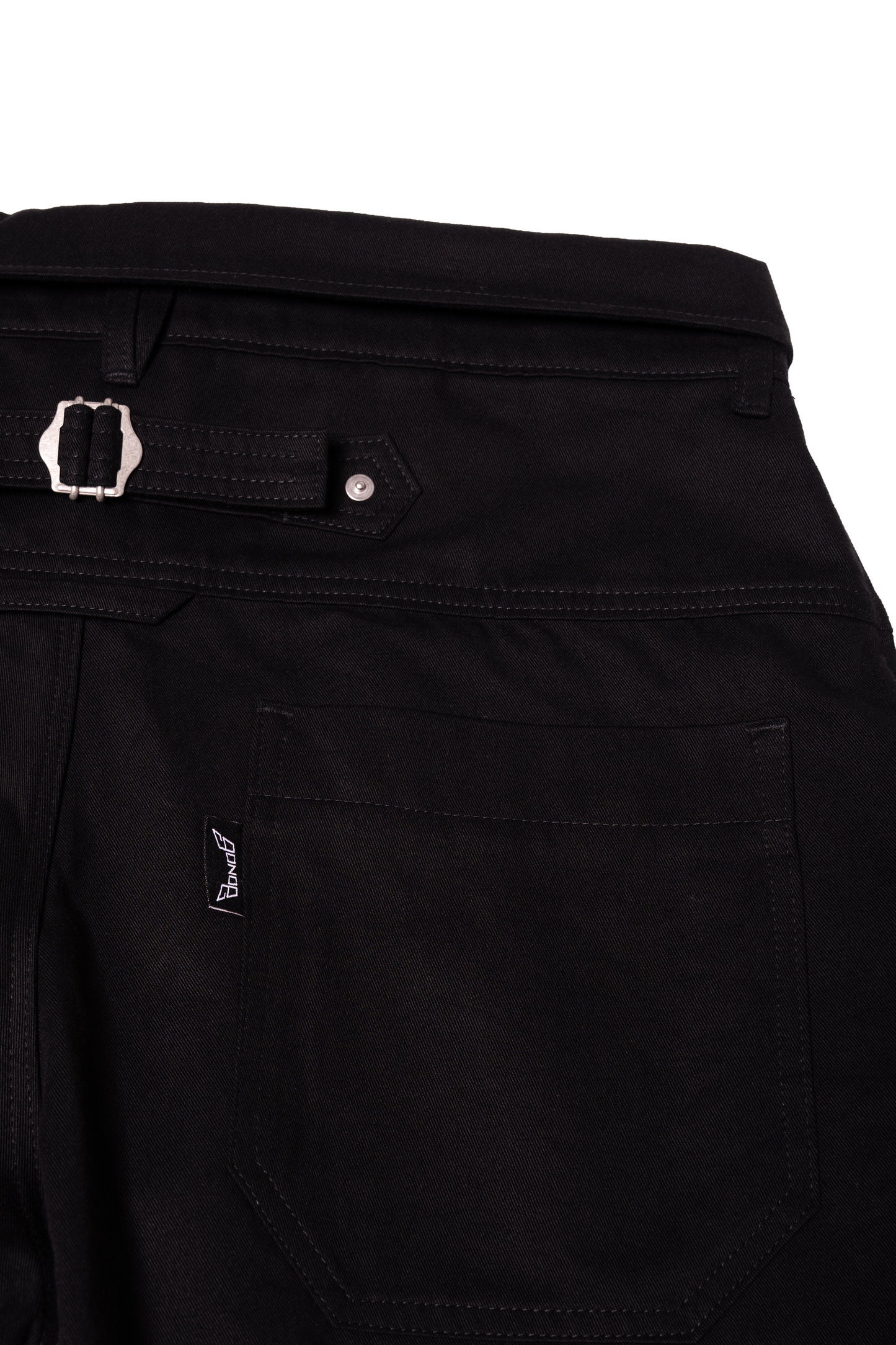 UNISEX COLLAR BLACK SHORTS