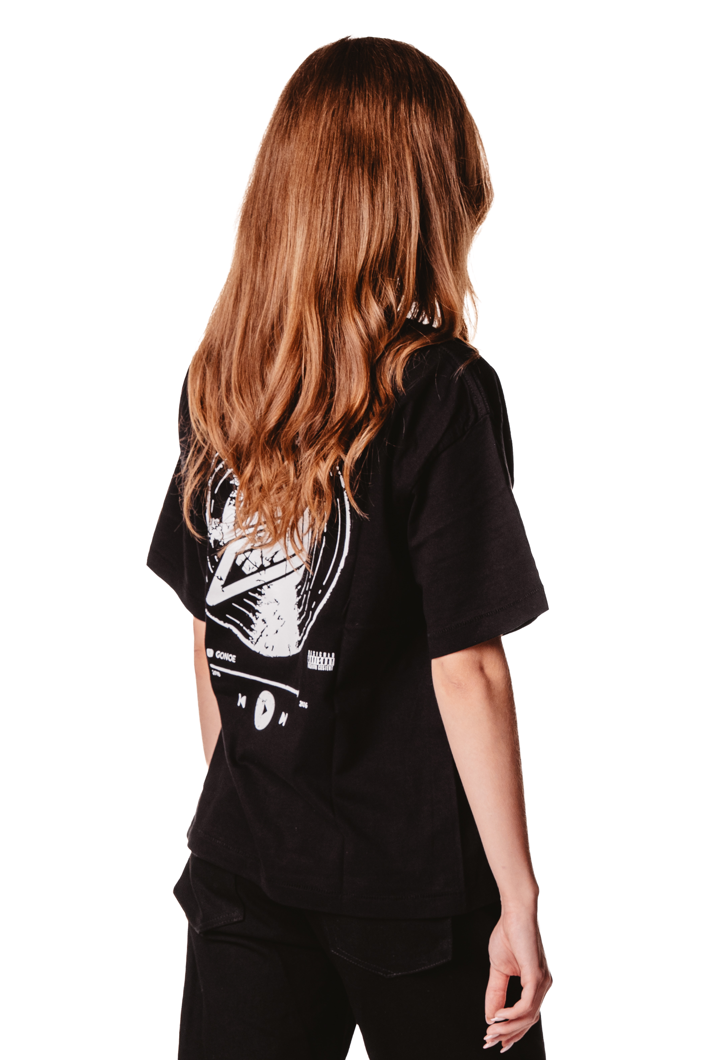 UNISEX OVERSIZED BLACK T-SHIRT