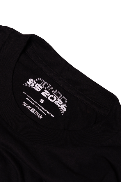 UNISEX OVERSIZED BLACK T-SHIRT