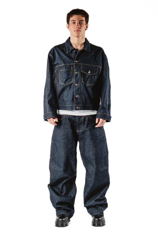UNISEX INDIGO DENIM JACKET