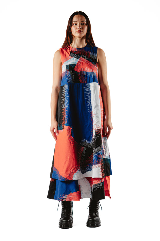 LONG DARNING DRESS