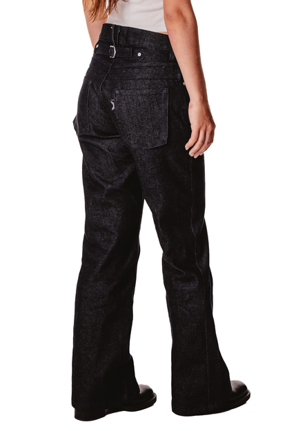 UNISEX FLARE INDIGO JEAN