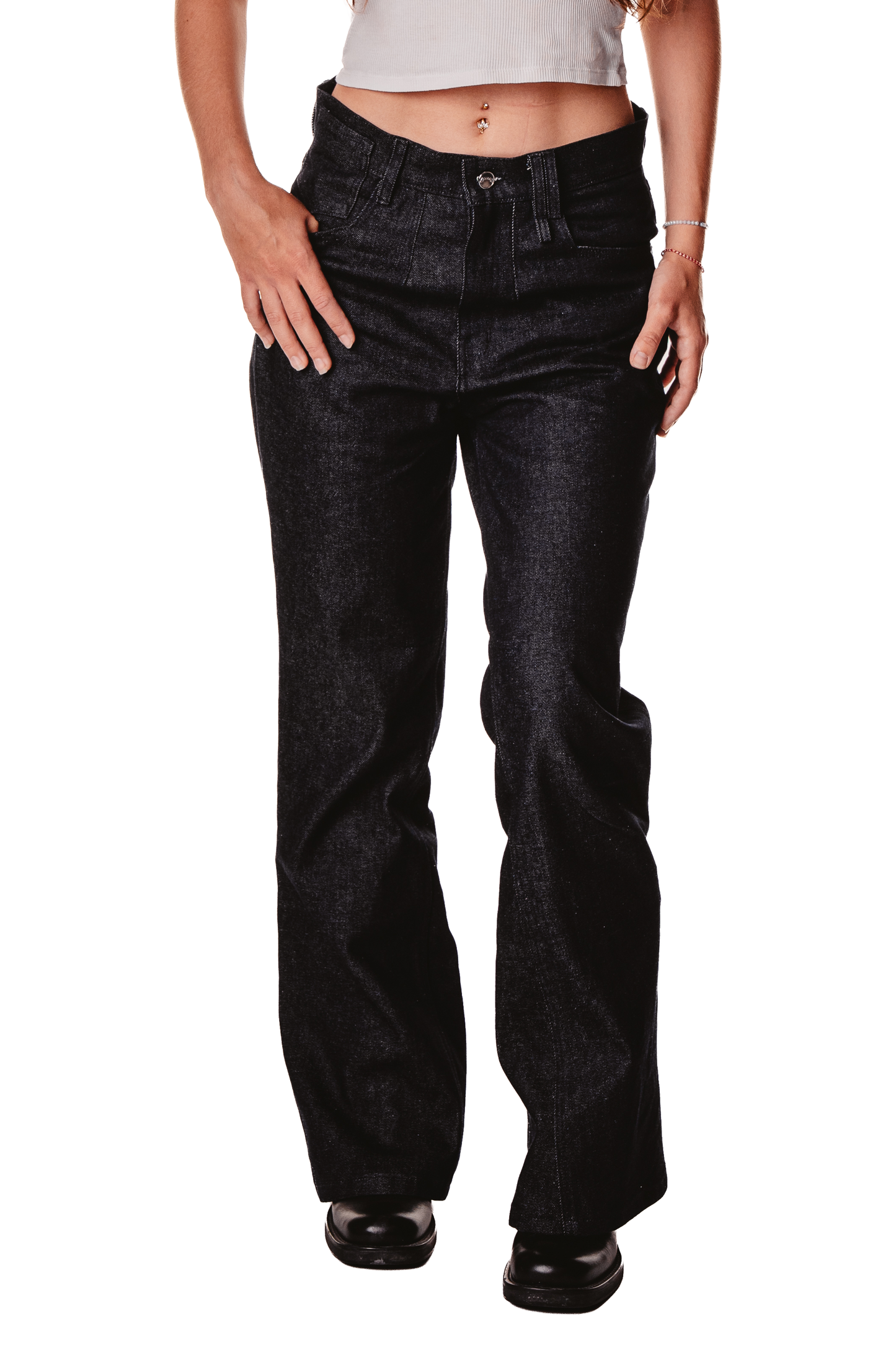 UNISEX FLARE INDIGO JEAN