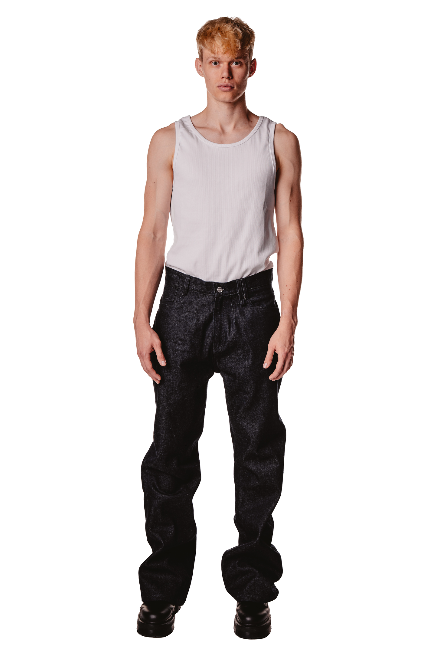 UNISEX FLARE INDIGO JEAN