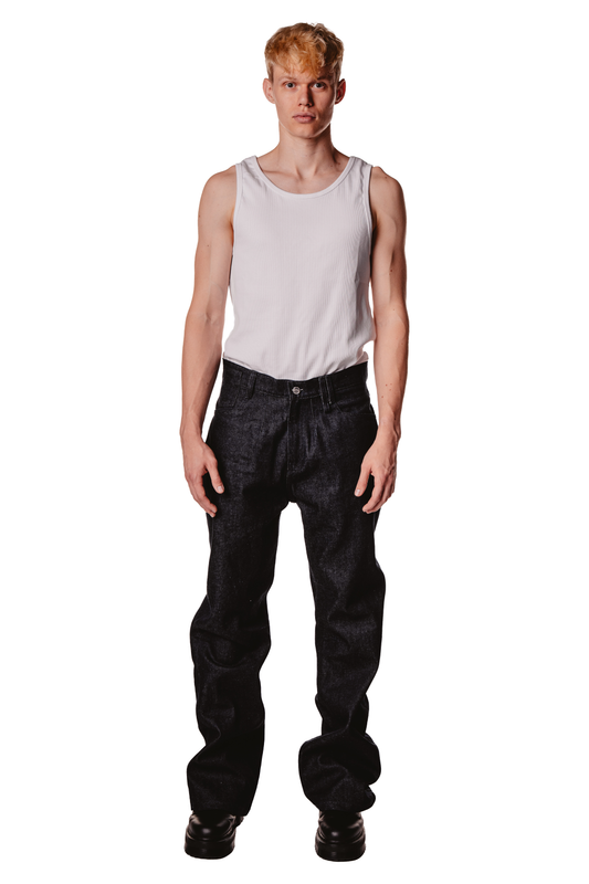 UNISEX FLARE INDIGO JEAN