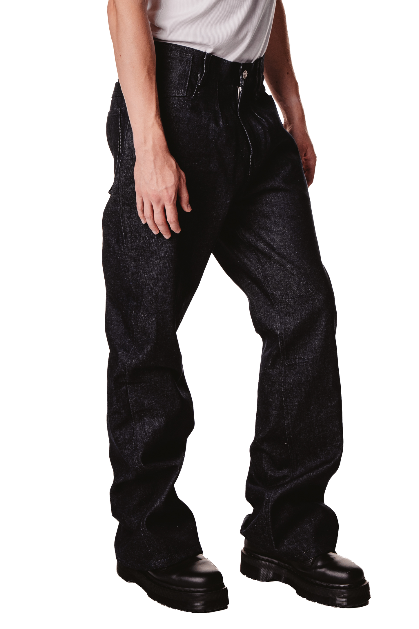UNISEX FLARE INDIGO JEAN