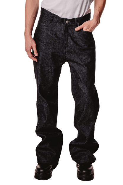 UNISEX FLARE INDIGO JEAN