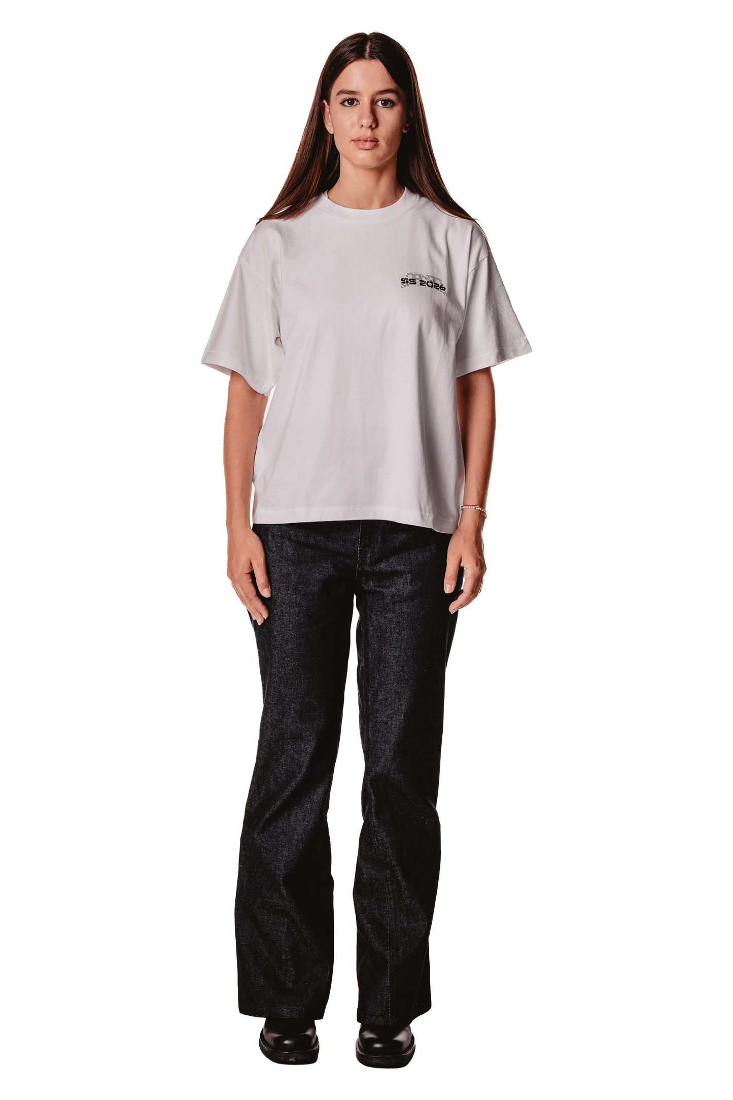 UNISEX OVERSIZED WHITE T-SHIRT