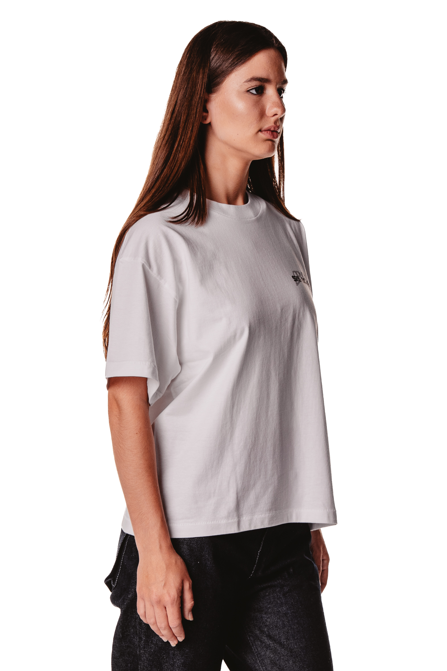 UNISEX OVERSIZED WHITE T-SHIRT