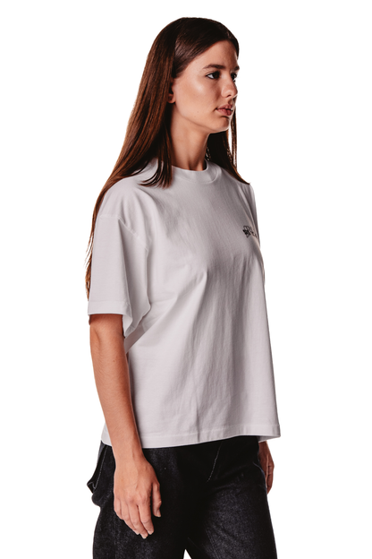 UNISEX OVERSIZED WHITE T-SHIRT