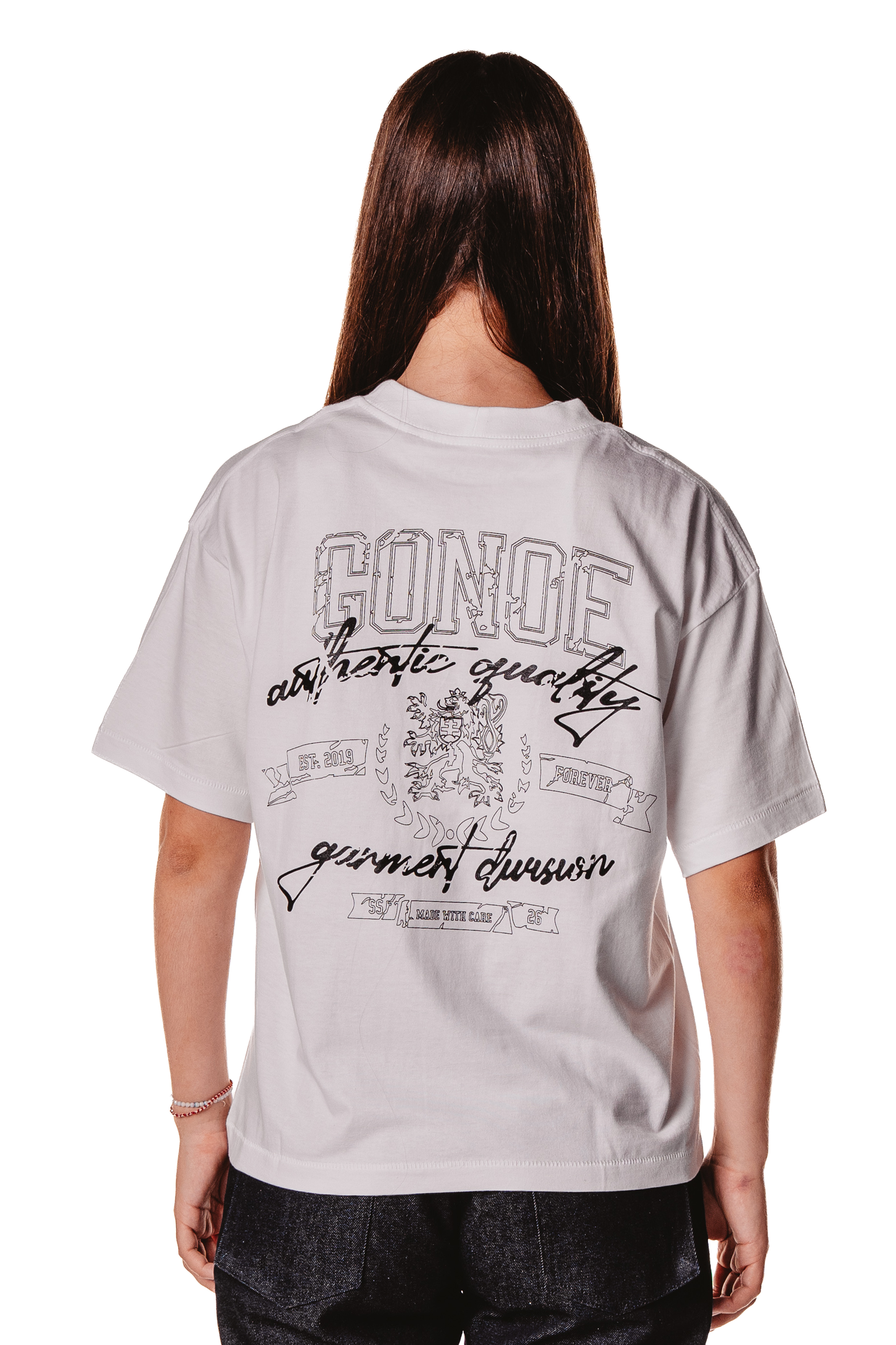 UNISEX OVERSIZED WHITE T-SHIRT