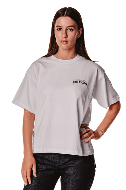 UNISEX OVERSIZED WHITE T-SHIRT