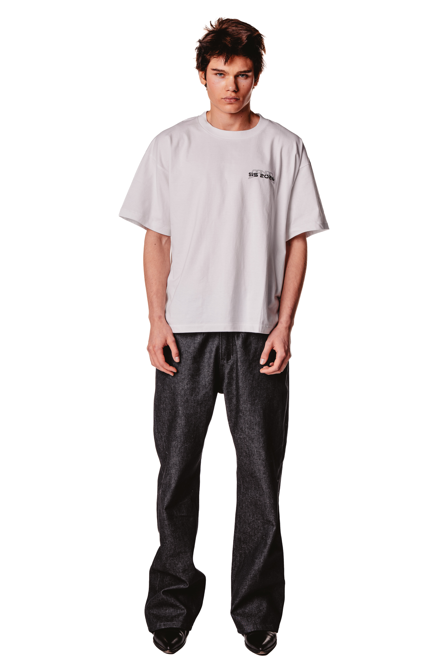 UNISEX OVERSIZED WHITE T-SHIRT