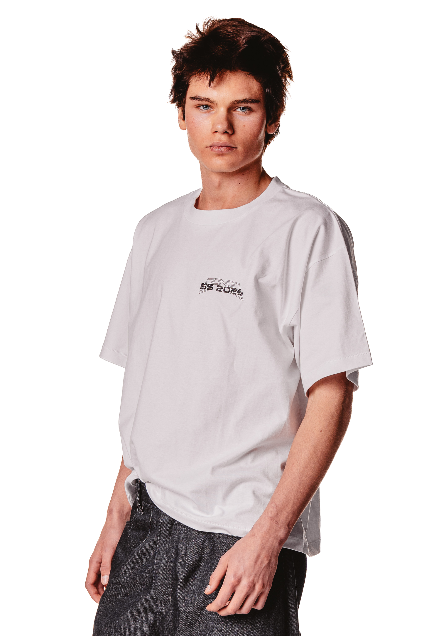 UNISEX OVERSIZED WHITE T-SHIRT
